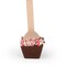 12 Pack Happy Holidays & Seasons Greetings Hot Chocolate Spoon Favors For Christmas Gifts, Holiday Party Favors & More - Milk Chocolate With Marshmallows